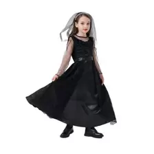 Gothic Girl Kostyme 9-10 år (130-140 cm)