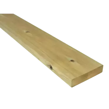 Terrassebord cu impregnert furu