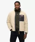 Vintage Retro Borg Fleece-jakke