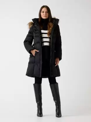 Real down puffer jacket