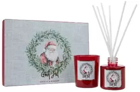 Calle gavesett romduft & duftlys rød