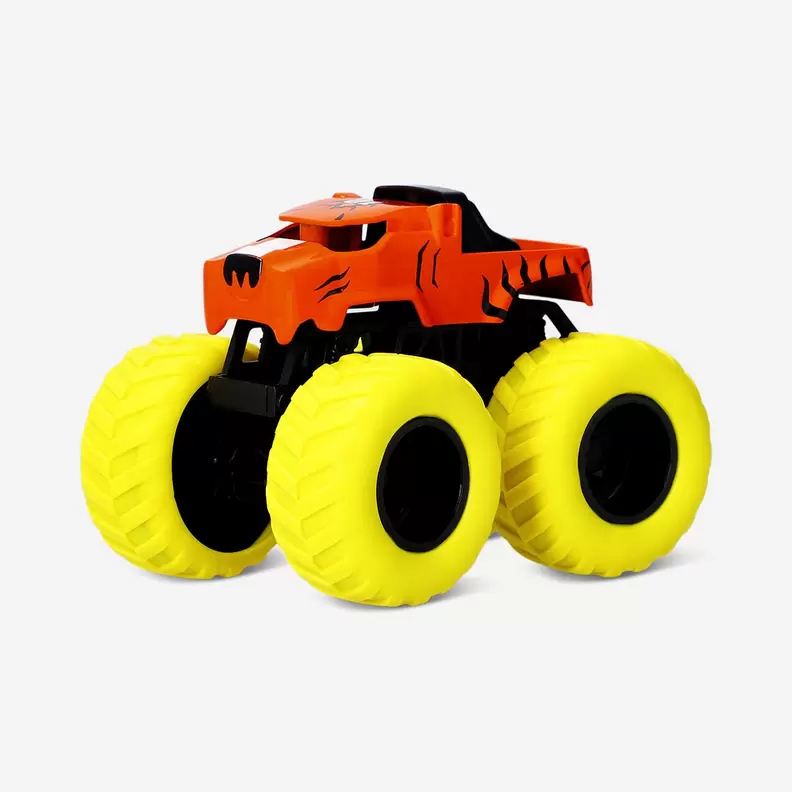 Yellow toy monster truck