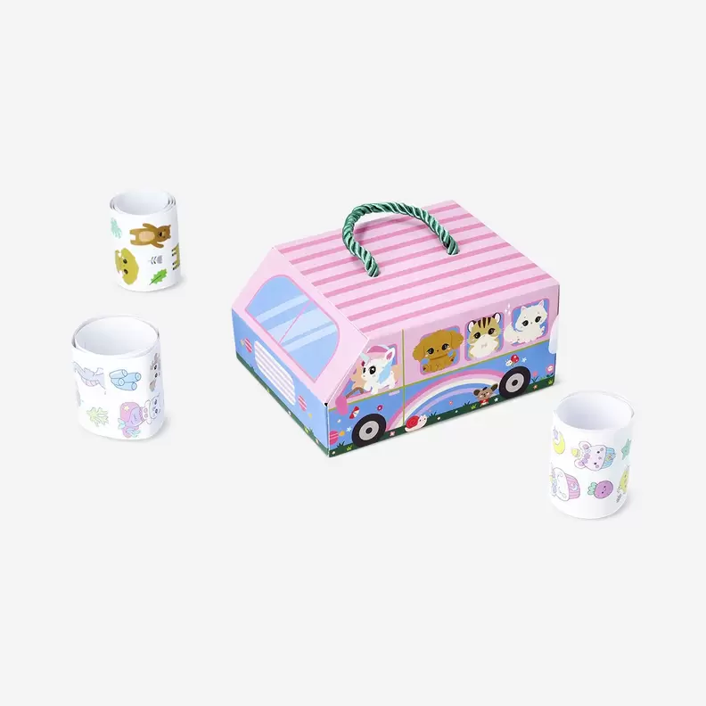 Animal sticker rolls