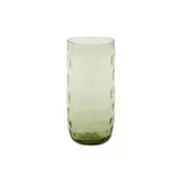 Danish Summer longdrink glass, olive green