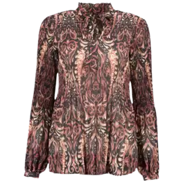 Blouse with alloverprint