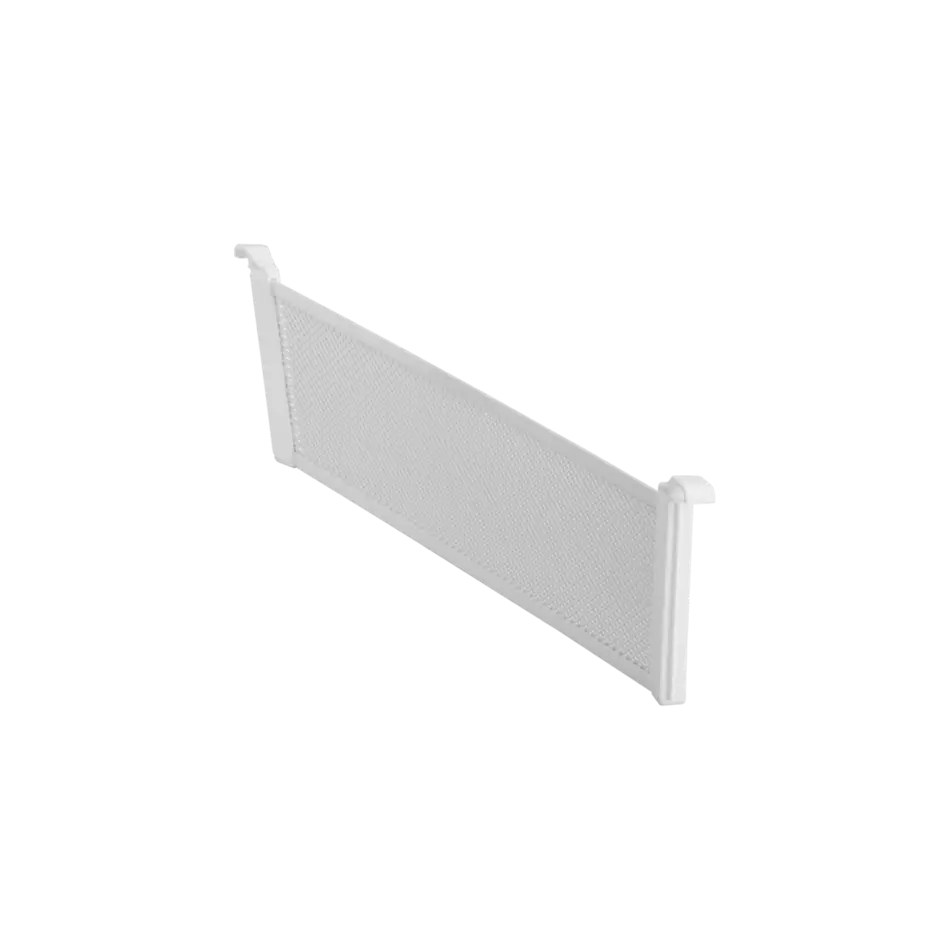 AVDELER FOR MESHKURV 80 MM HVIT