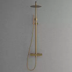 Takdusj m/termostatbatteri Steel Pleasure 2, Sand