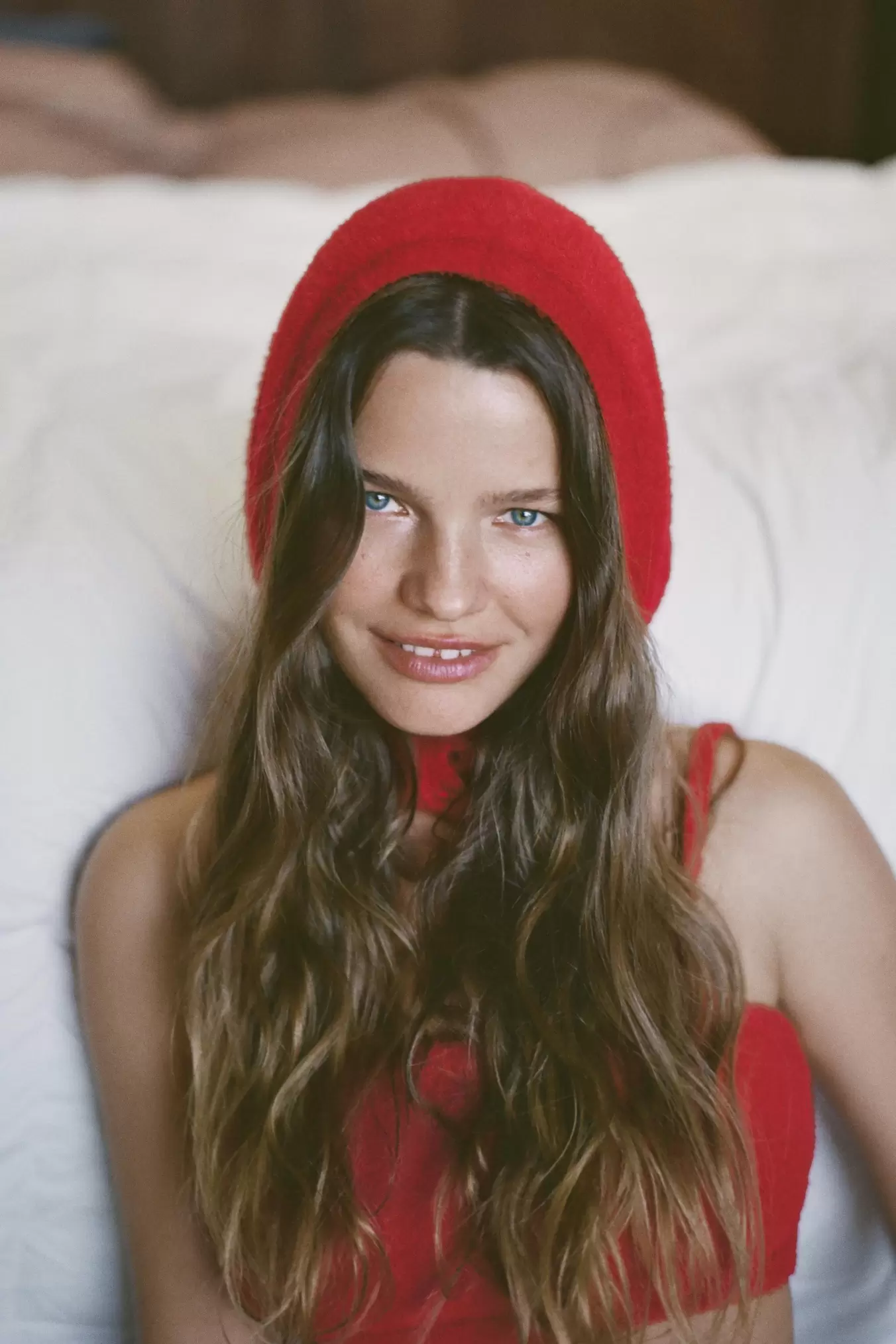 POLIAMIDAHETTE MED KNAPPER