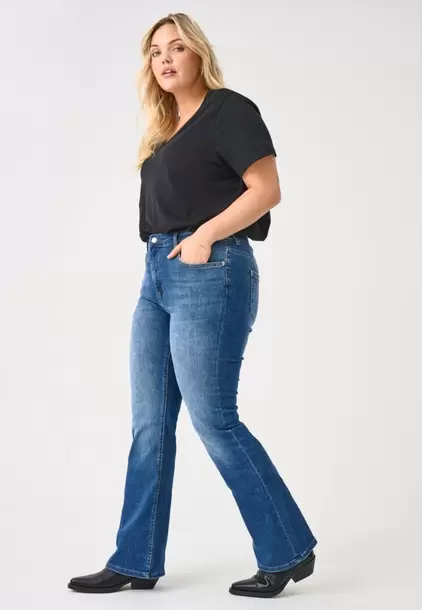 ONLY CARWILLY Høy midje Flared Fit Jeans - 15332403