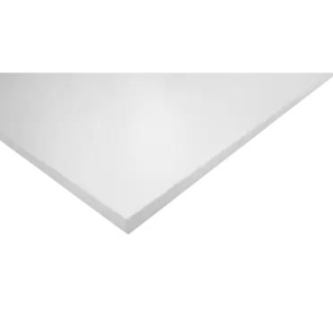 Hobbyplate melamin hvit 18x300x2400 kantet 4 sider