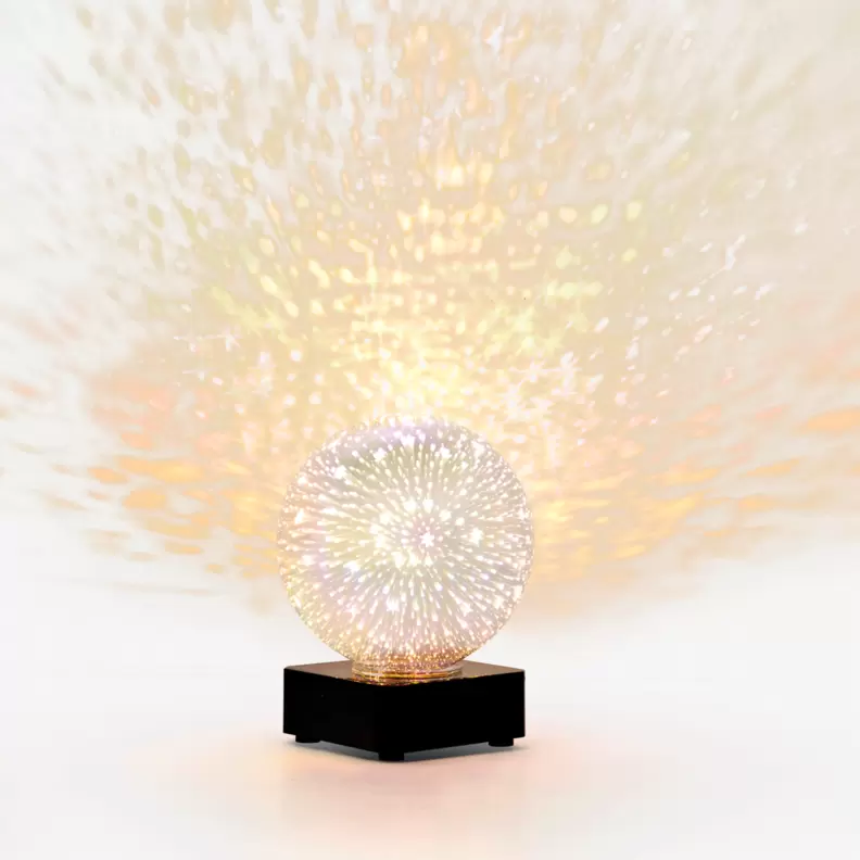 Koselig lampe med stjernehimmeleffekt