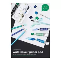 Panduro akvarellblokk A4 (210×297 mm), 20 ark, 160 g/m²