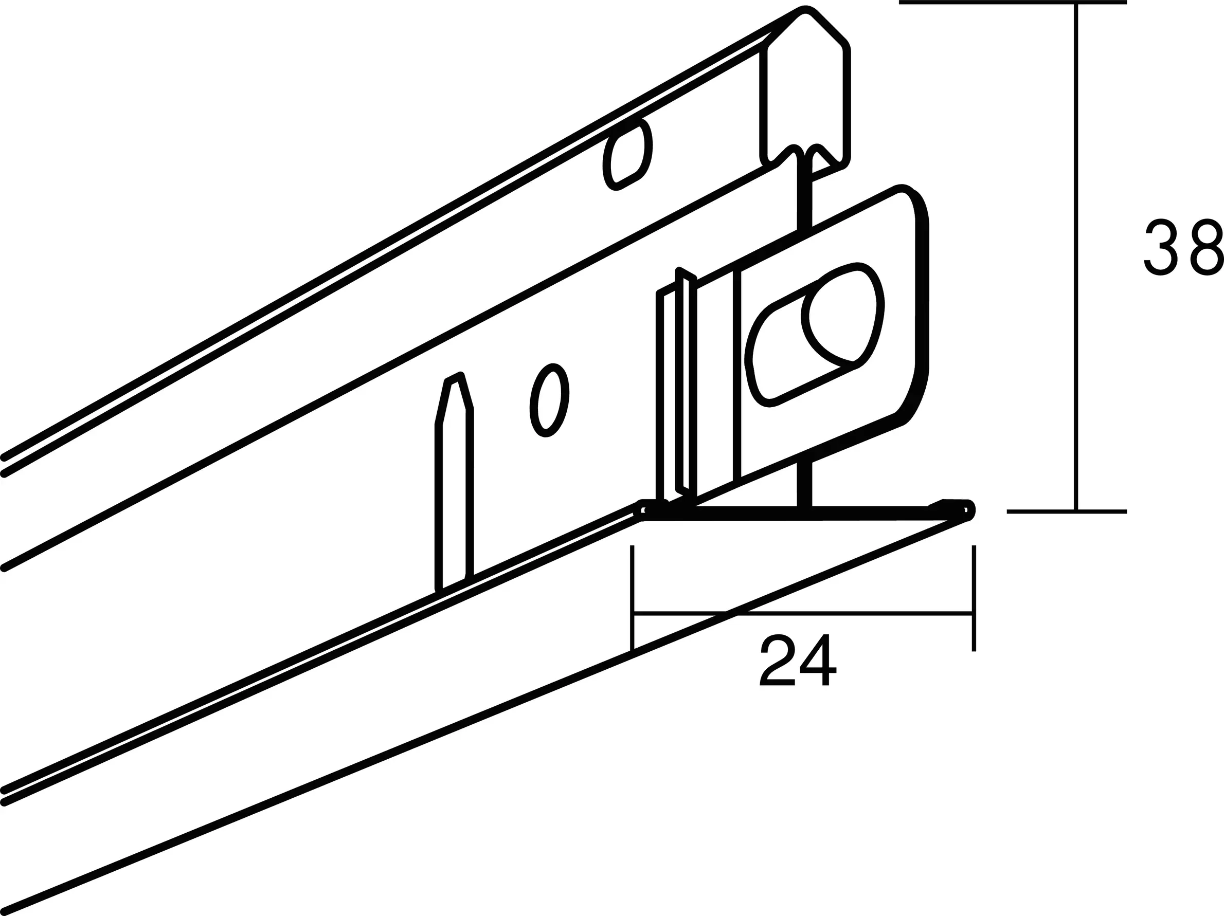 BÆREPROFIL CONNECT 8101 ECOPHON