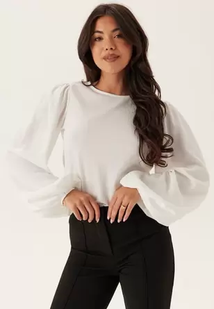 Puff Long Sleeve Blouse Puff Long Sleeve Blouse
