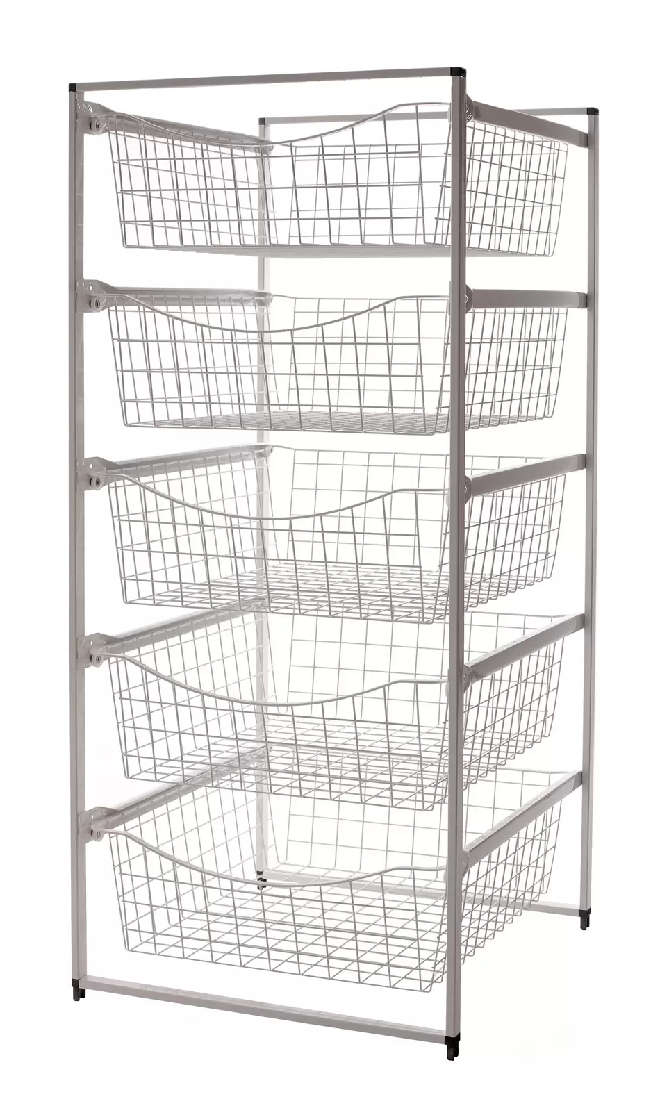 Kurvstativ hvit Roller 5 kurver- Cello