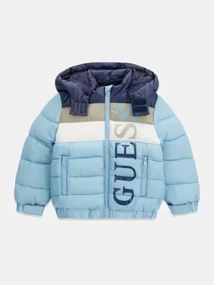 Logo puffer jacket