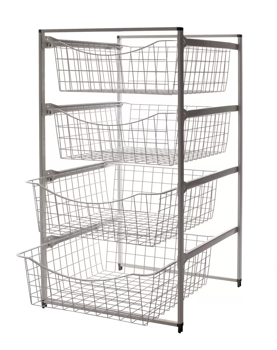 Kurvstativ hvit Roller 4 kurver - Cello