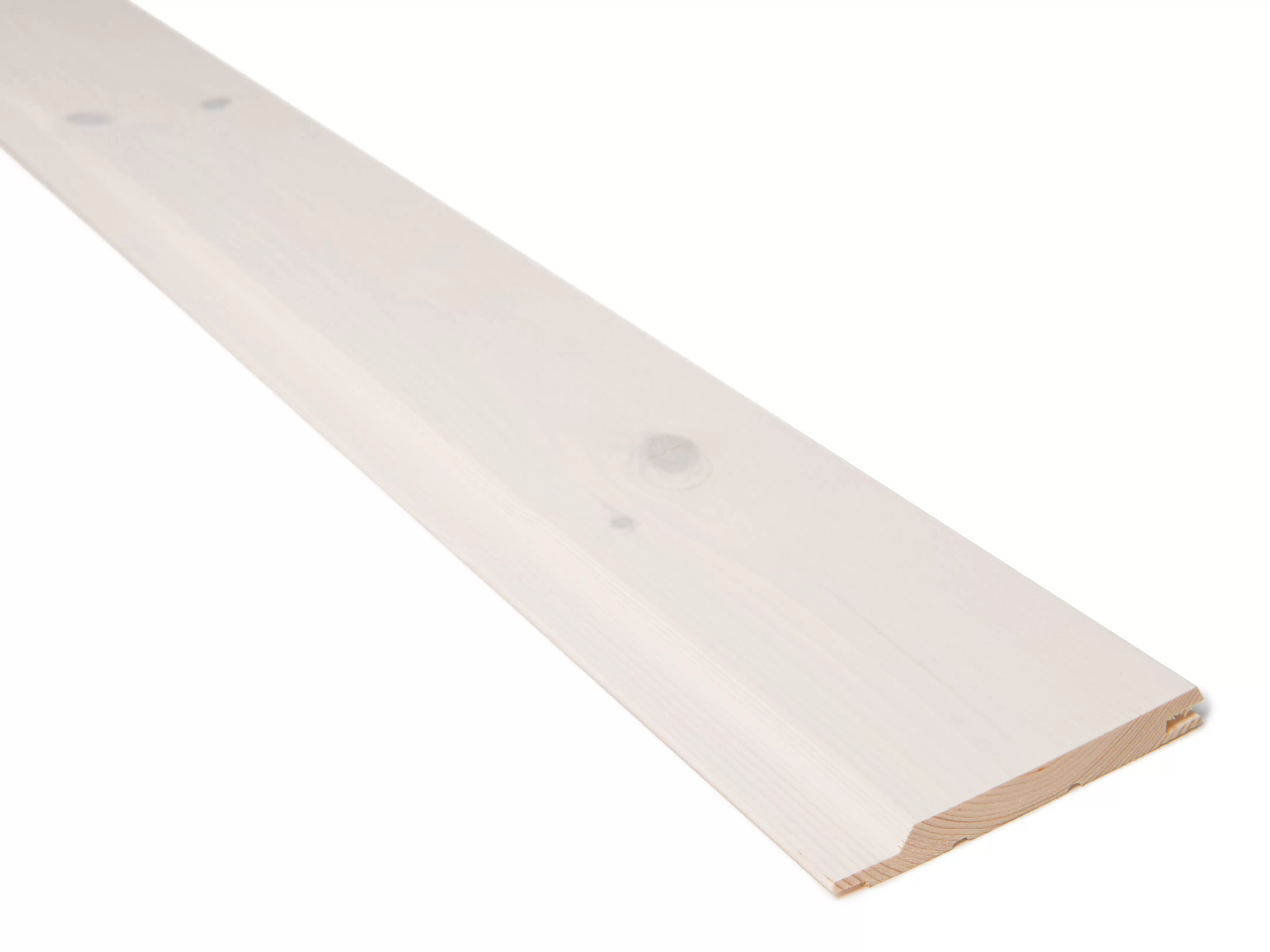 FURU 14X120 SKYGGESKRÅ LASERT HVIT