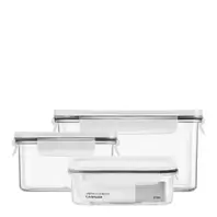 Locknlock oppbevaring 3 deler klar