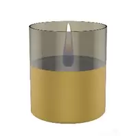 Lilly lyslykt 0,25L gull/champagne