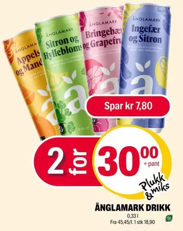 Änglamark Drikk
