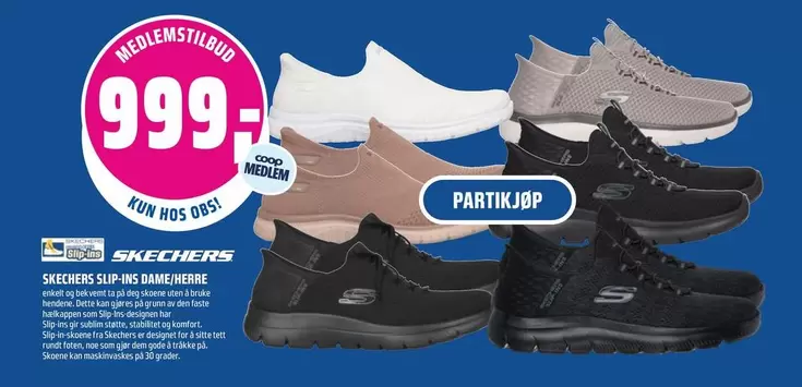 Skechers - SLIP-INS DAME/UNGER