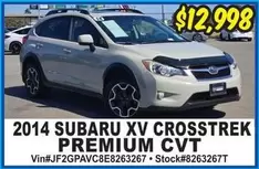 XV CROSSTREK PREMIUM CVT