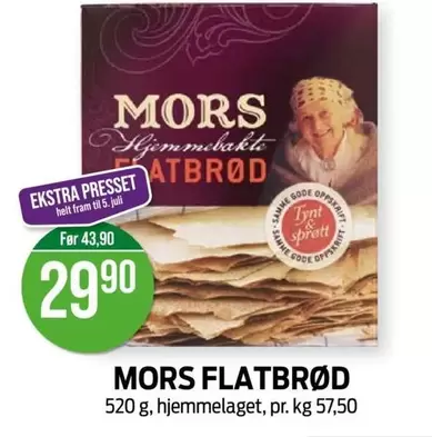 Fram - MORS FLATBRØD