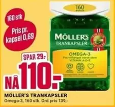 Omega 3 - TRANKAPSLER Omega-3