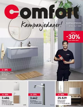 Comfort-katalog i Skarnes | Kampanjedager! | 2025-10-29T00:00:00.000Z - 2025-11-16T00:00:00.000Z