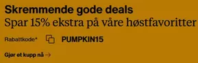 Zalando-katalog i Fredrikstad | Spar 15% ekstra på våre høstfavoritter | 2025-10-29T00:00:00.000Z - 2025-10-30T00:00:00.000Z