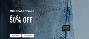 G-Star Raw-katalog i Fredrikstad | 50% Off | 2025-10-29T00:00:00.000Z - 2025-11-12T00:00:00.000Z