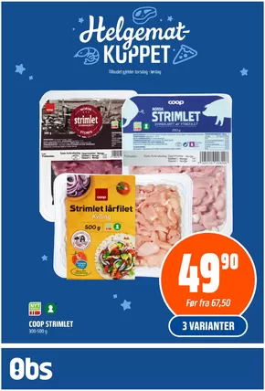 Obs-katalog i Hommelvik | Topptilbud for alle kunder | 2025-10-30T00:00:00.000Z - 2025-11-13T00:00:00.000Z