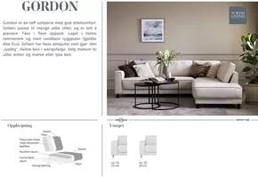Møbelringen-katalog i Fredrikstad | North Living Gordon sofa | 2025-11-01T00:00:00.000Z - 2025-11-15T00:00:00.000Z