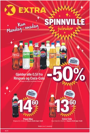 Coop Extra-katalog i Hemnesberget | Topptilbud for alle kuppjegere | 2025-11-03T00:00:00.000Z - 2025-11-09T00:00:00.000Z