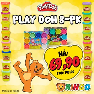 Ringo-katalog i Kristiansand | Play Doh 8pk  | 2025-11-03T00:00:00.000Z - 2025-11-17T00:00:00.000Z