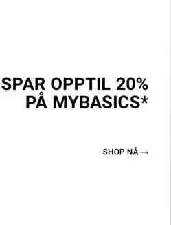 Masai-katalog | Spar opptil 20% på mybasics* | 2025-11-04T00:00:00.000Z - 2025-11-18T00:00:00.000Z