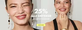 25% Alle smykker