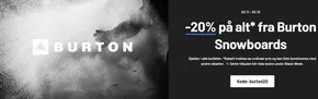 Session-katalog i Melhus | -20% på alt* fra Burton Snowboards | 2025-11-04T00:00:00.000Z - 2025-12-02T00:00:00.000Z