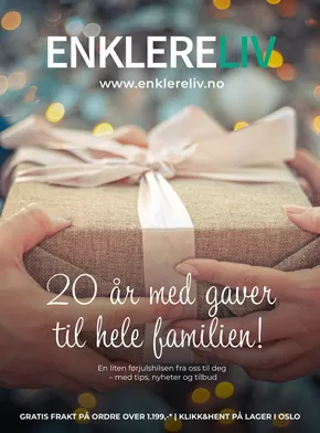 Enklere Liv-katalog | 20 år med gaver til hele familien! | 2025-11-05T00:00:00.000Z - 2025-11-30T00:00:00.000Z