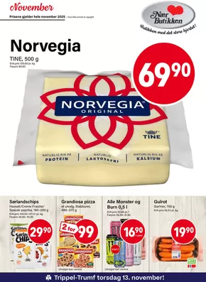 Nærbutikken-katalog i Hitra | November | 2025-11-05T00:00:00.000Z - 2025-11-30T00:00:00.000Z