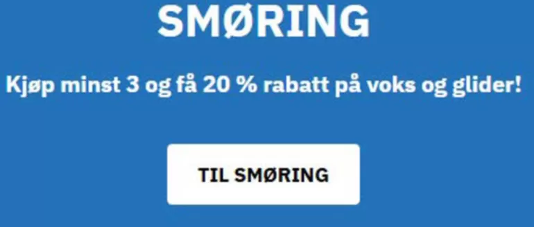 Skistart-katalog i Drammen | Smøring | 2025-11-07T00:00:00.000Z - 2025-11-21T00:00:00.000Z