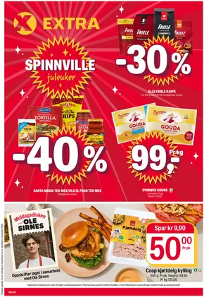 Coop Extra-katalog i Vennesla | Flotte rabatter på utvalgte produkter | 2025-11-03T00:00:00.000Z - 2025-11-09T00:00:00.000Z