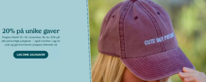 CoolStuff-katalog i Trondheim | 20% på unike gaver | 2025-11-10T00:00:00.000Z - 2025-11-16T00:00:00.000Z