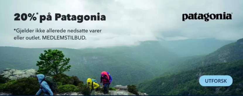 Oslo Sportslager-katalog i Drammen | 20%* på Patagonia | 2025-11-10T00:00:00.000Z - 2025-11-24T00:00:00.000Z