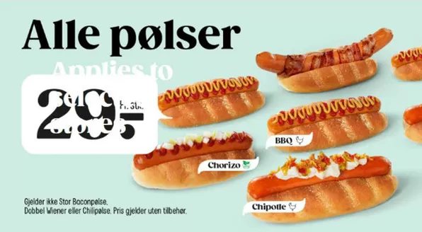 Narvesen-katalog i Bergen | Alle pølser | 2025-11-12T00:00:00.000Z - 2025-11-26T00:00:00.000Z