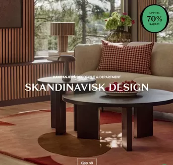 RoyalDesign-katalog i Trondheim | 70% | 2025-11-13T00:00:00.000Z - 2025-11-23T00:00:00.000Z