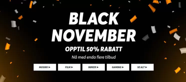 Platekompaniet-katalog i Trondheim | Black November | 2025-11-14T00:00:00.000Z - 2025-11-28T00:00:00.000Z