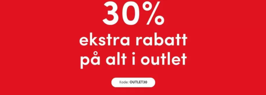 Floyd-katalog i Drammen | 30% ekstra rabatt på alt i outlet | 2025-11-14T00:00:00.000Z - 2025-11-16T00:00:00.000Z