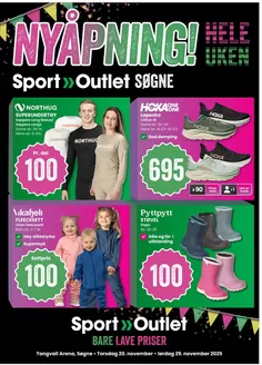 Sport Outlet-katalog i Bergen | Topptilbud og rabatter | 2025-11-20T00:00:00.000Z - 2025-11-29T00:00:00.000Z